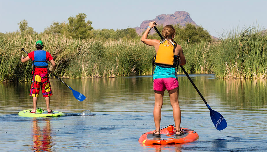 Stand Up Paddelboarding Salt River