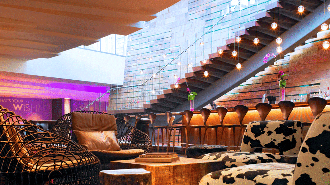 Living Room Lounge At W Scottsdale Hotel Wscott Living Room 1