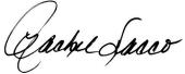 Rachel signature