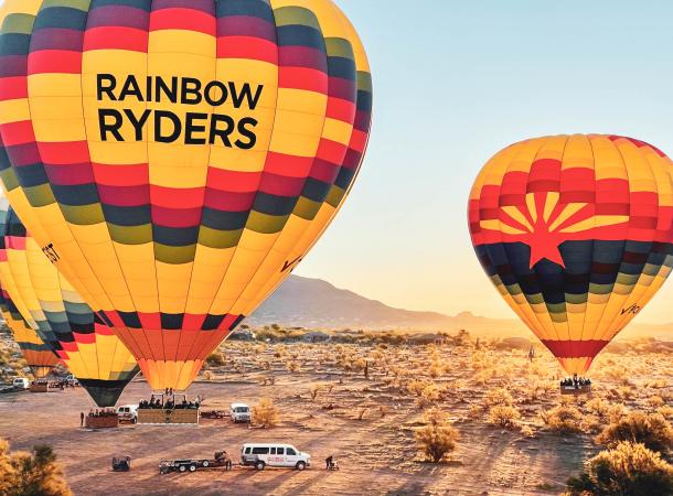 Hot air balloon rides cheap special offers