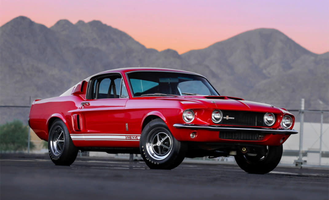 Barrett-Jackson on X: SCOTTSDALE AUCTION SPOTLIGHT: Finished in House of  Kolor Kandy Apple Red with a Mach 1 Brandywine stripe, this beautiful 1969  @FordMustang custom fastback is powered by a Boss 429