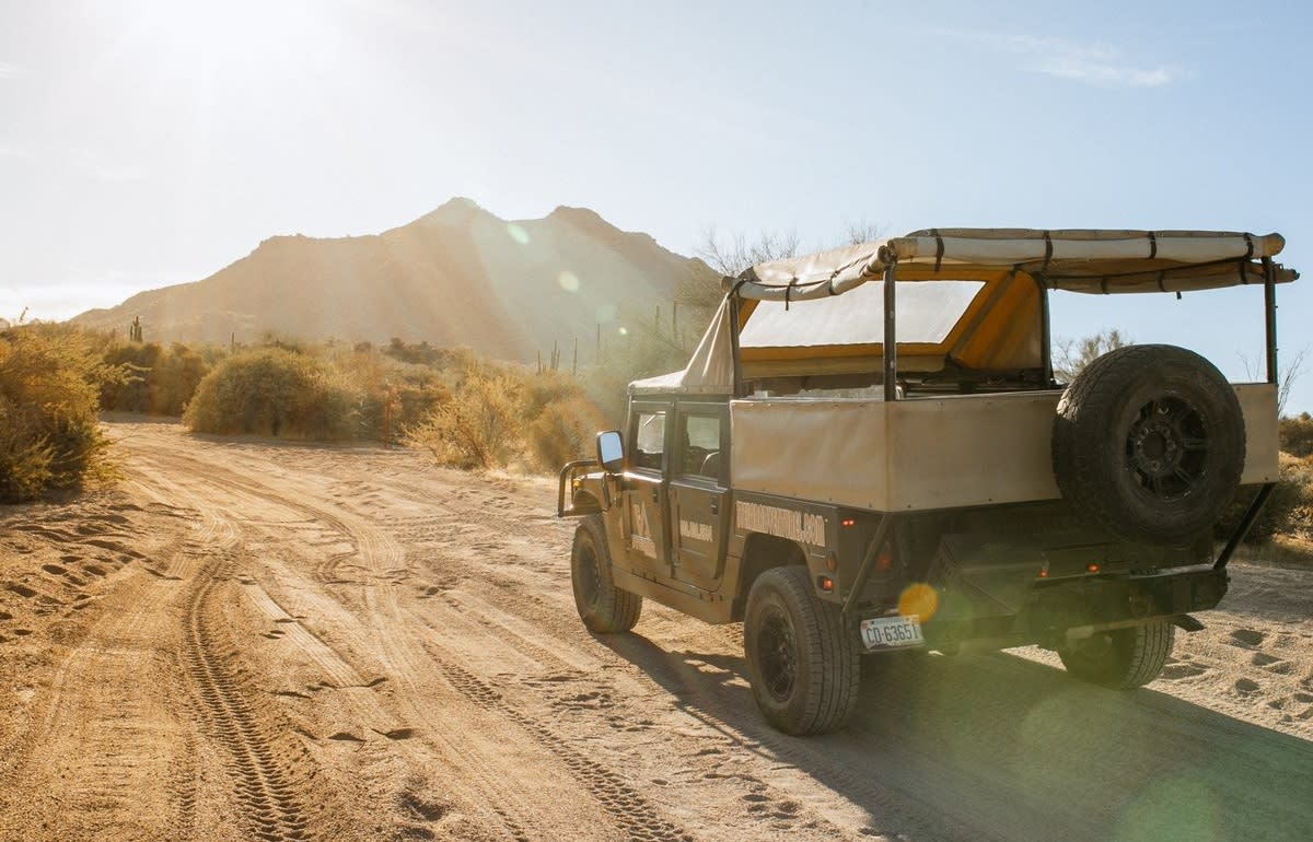 Sonoran Desert off-road tour with Stellar Adventures.