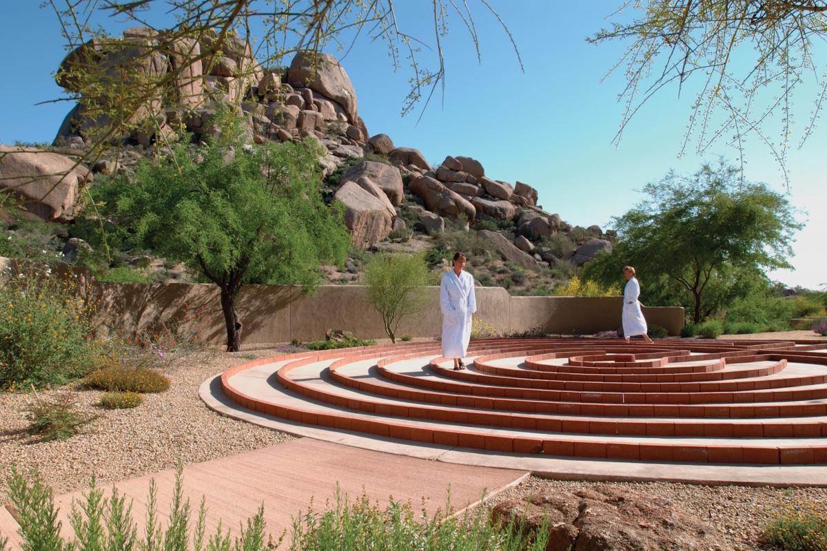 Boulders Spa Labyrinth