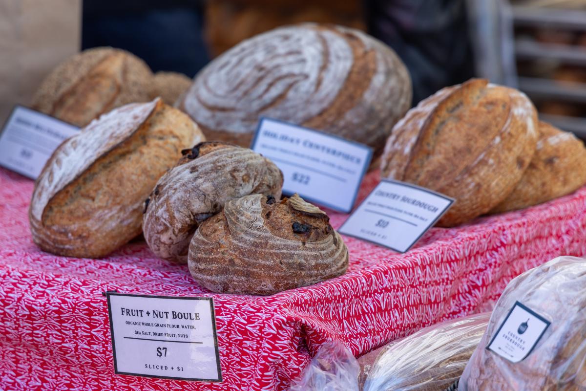 Bread at Old Town Farmers Market