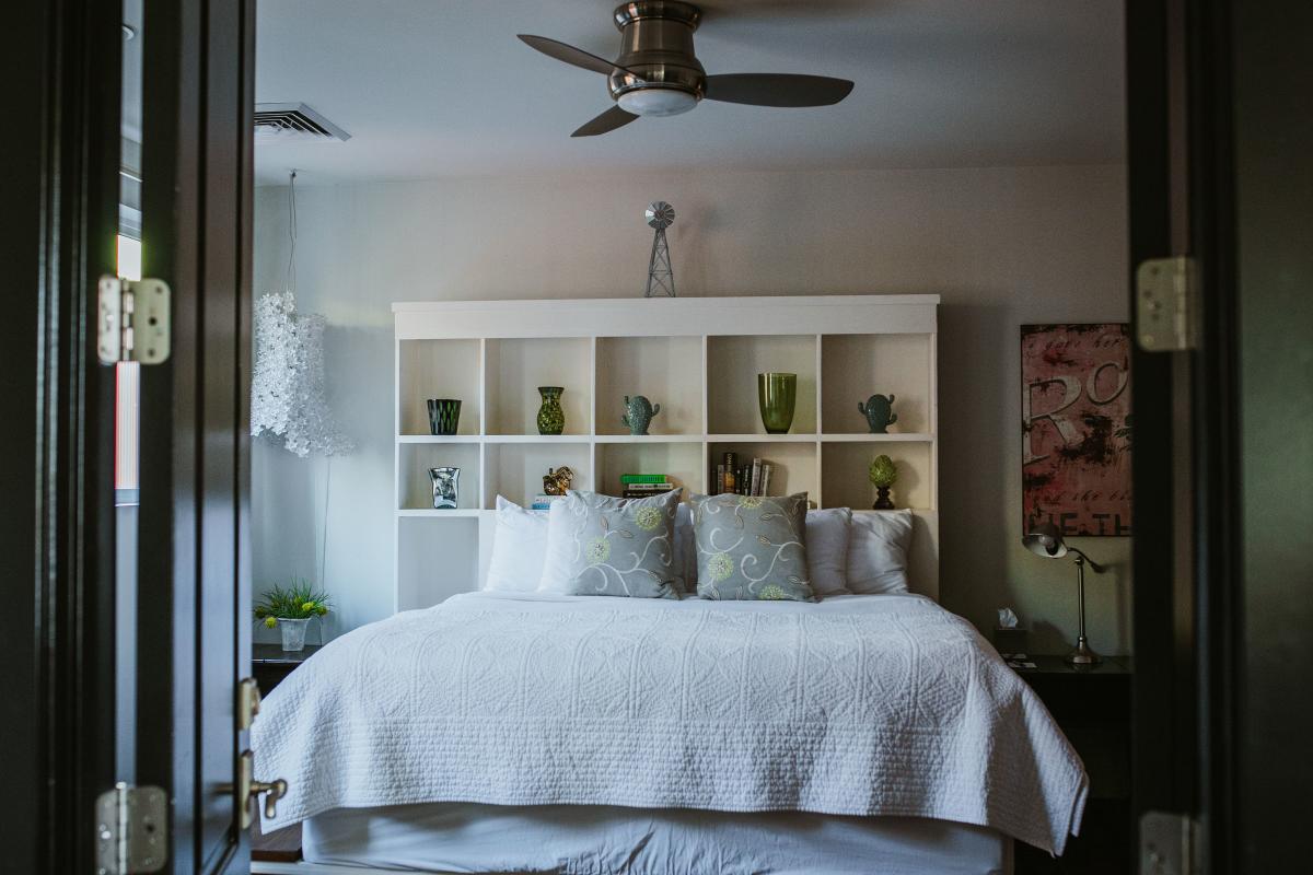 Pet friendly bedroom in a Bespoke Inn Hotel room