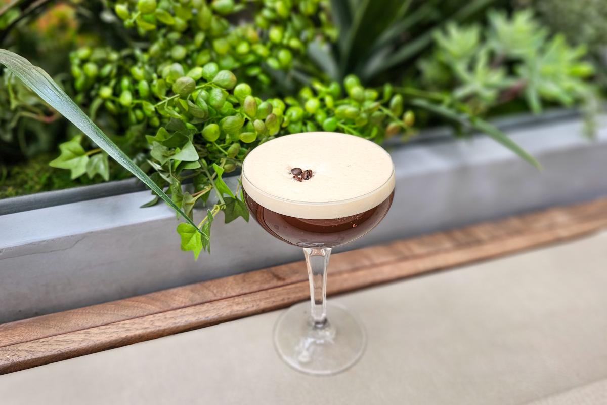 Toca Madera Espresso Martini at Brunch