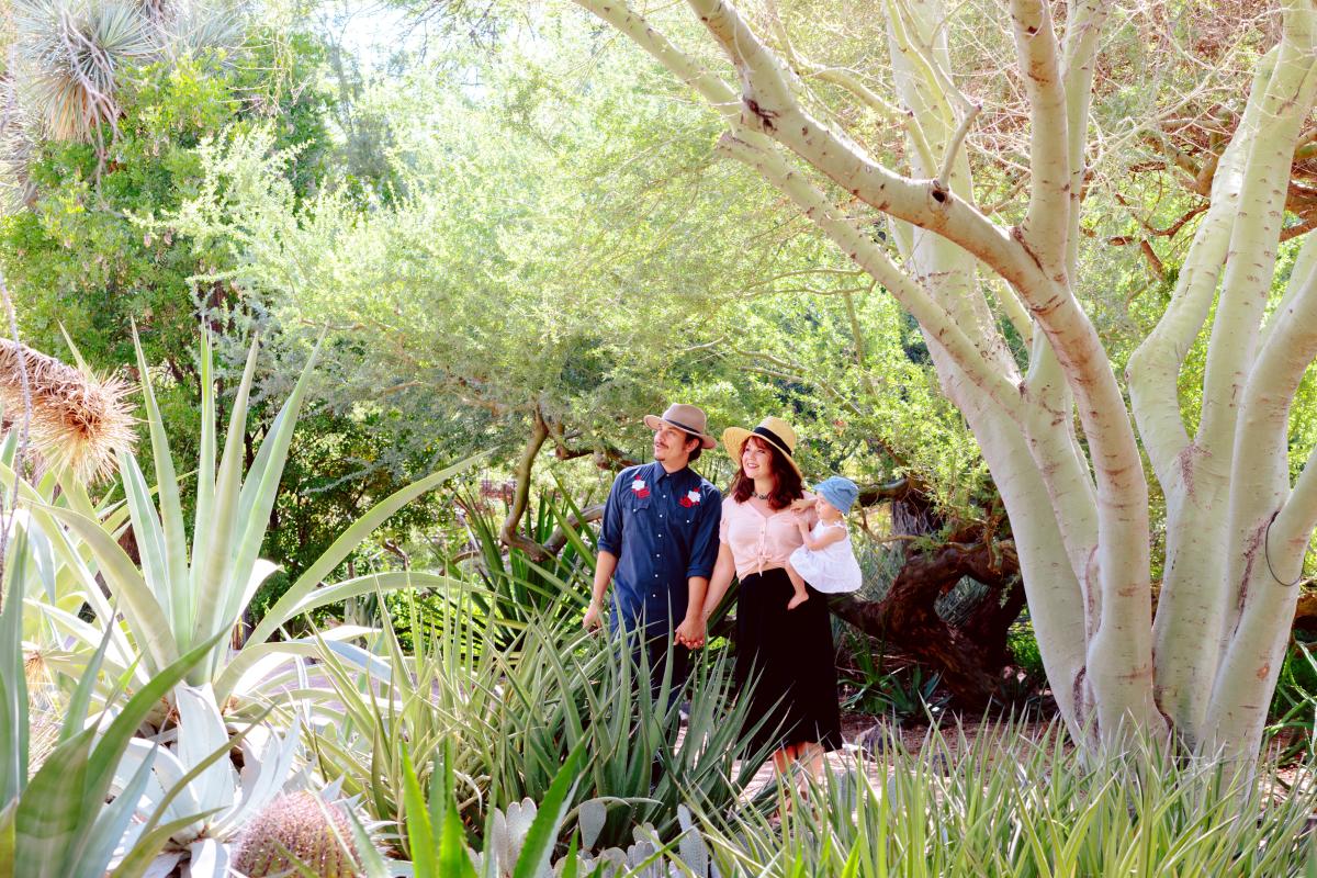 Desert Botanical Garden Family