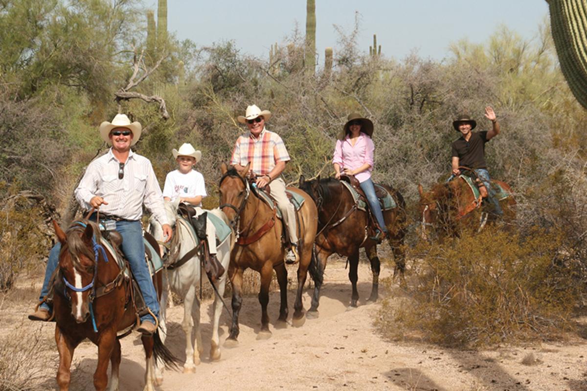 Horseback riding