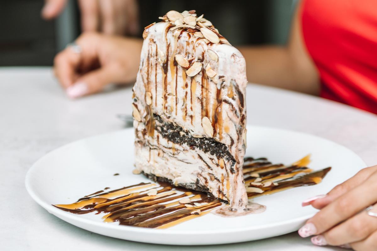 Mile High Mocha Pie at Moxie's