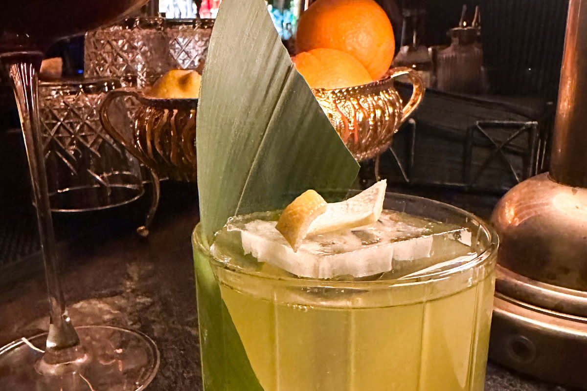 Golden Sin Cocktail at Tell Your Friends