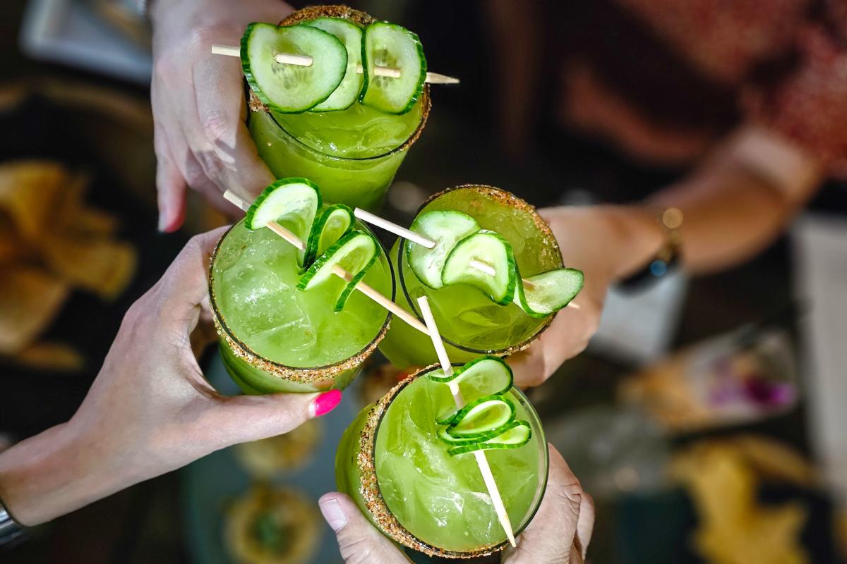 The Mission Cucumber Margarita