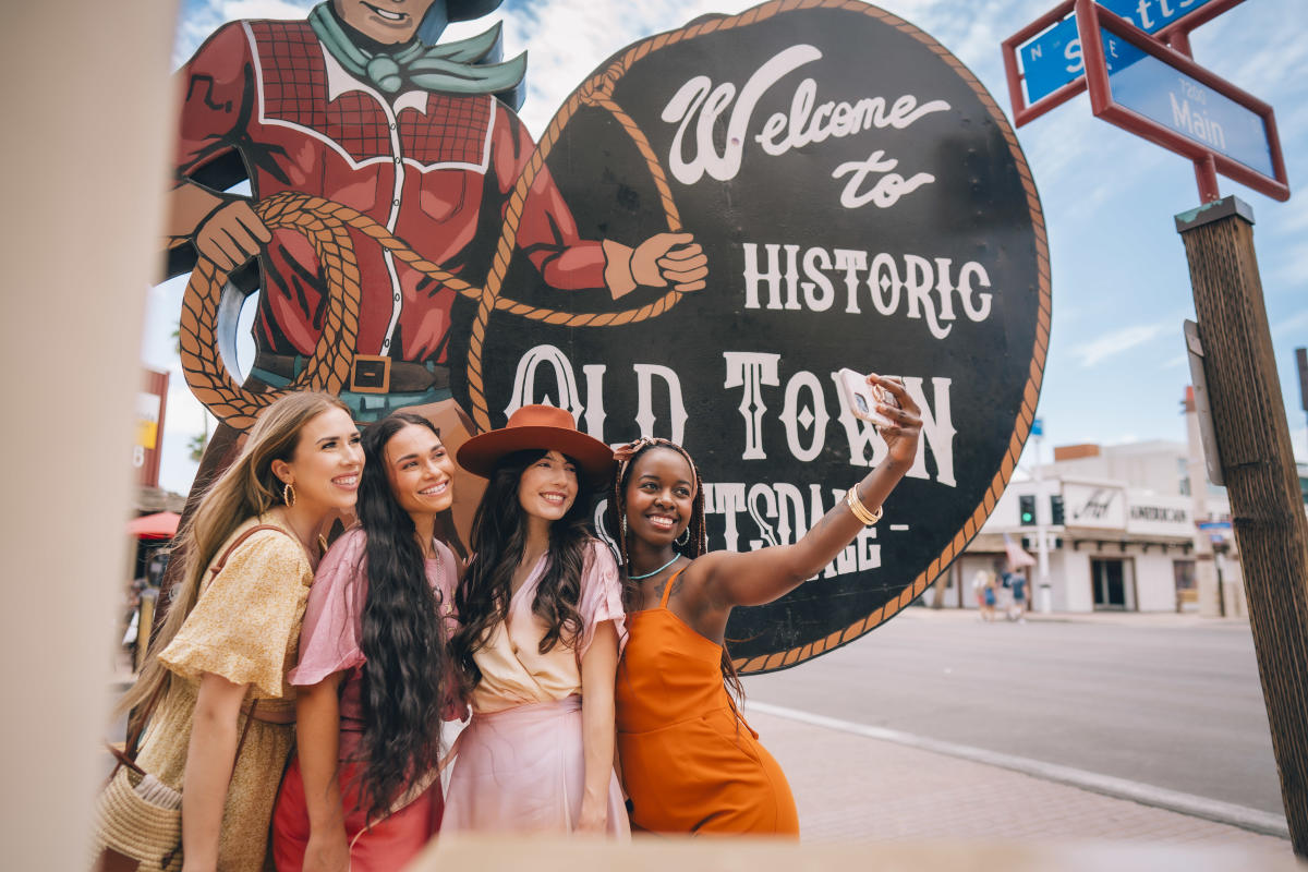 Scottsdale is Calling_Cowboy Sign