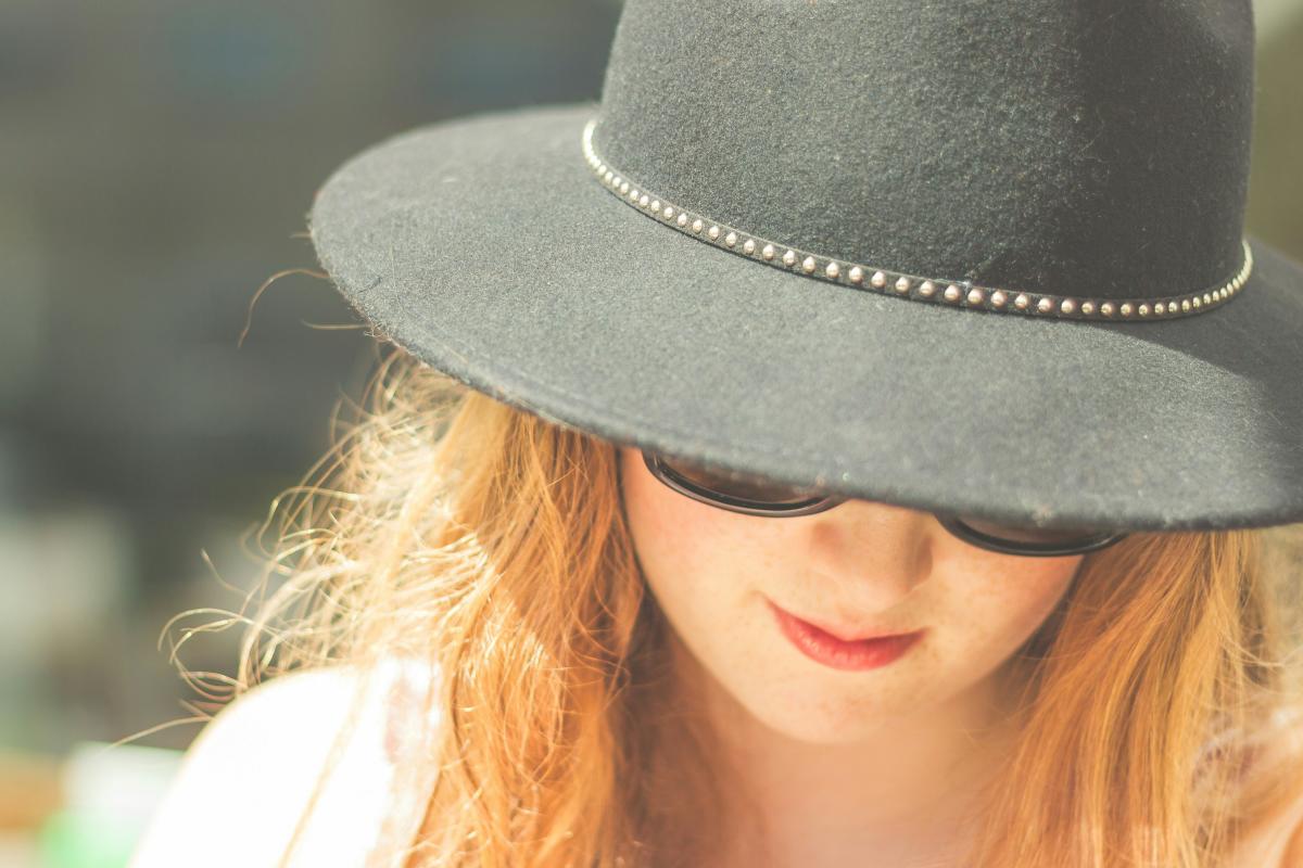 Girl with Hat_Stock