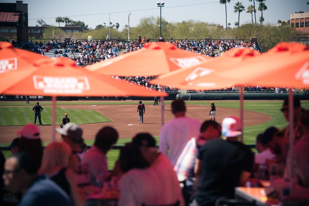 Scottsdale Stadium, Spring Training ballpark of the San Francisco