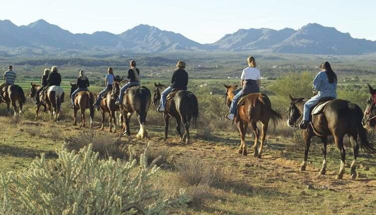 Horseback Riding at Fort McDowell Adventures