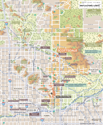 map of scottsdale az Scottsdale Travel Guides Maps Experience Scottsdale