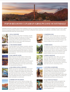 Top 10 Reasons Canadian Planners Love Scottsdale